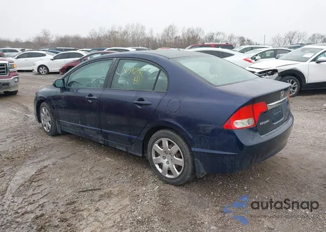 2010 Honda Civic Lx z USA, uszkodzony, nr VIN 2HGFA1F51AH547194